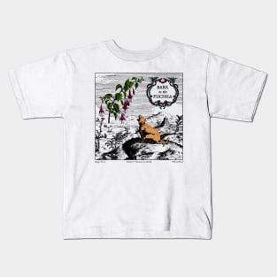 Bark to the Fuchsia (version 2 - colour highlights) Kids T-Shirt